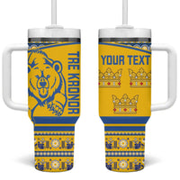 Custom Sweden Ice Hockey Tumbler With Handle 2025 Go Champions Tre Kronor