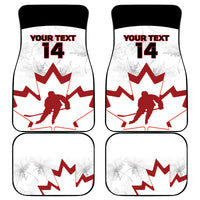 Custom Canada Hockey Car Mats 2024 Go Maple Leaf - Wonder Print Shop