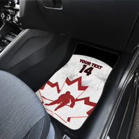 Custom Canada Hockey Car Mats 2024 Go Maple Leaf - Wonder Print Shop