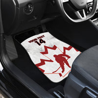Custom Canada Hockey Car Mats 2024 Go Maple Leaf - Wonder Print Shop