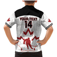 Custom Canada Hockey Family Matching Mermaid Dress and Hawaiian Shirt 2024 Go Maple Leaf - Wonder Print Shop