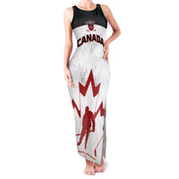 Custom Canada Hockey Family Matching Tank Maxi Dress and Hawaiian Shirt 2024 Go Maple Leaf - Wonder Print Shop