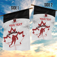 Custom Canada Hockey Garden Flag 2024 Go Maple Leaf - Wonder Print Shop