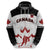Custom Canada Hockey Hoodie 2024 Go Maple Leaf - Wonder Print Shop