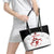 Custom Canada Hockey Leather Tote Bag 2024 Go Maple Leaf - Wonder Print Shop