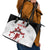 Custom Canada Hockey Leather Tote Bag 2024 Go Maple Leaf - Wonder Print Shop