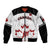 Custom Canada Hockey Sleeve Zip Bomber Jacket 2024 Go Maple Leaf - Wonder Print Shop