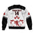 Custom Canada Hockey Sleeve Zip Bomber Jacket 2024 Go Maple Leaf - Wonder Print Shop