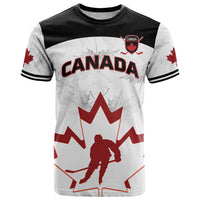 Custom Canada Hockey T Shirt 2024 Go Maple Leaf - Wonder Print Shop