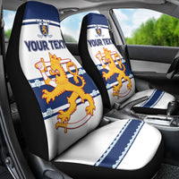Custom Finland Hockey Car Seat Cover 2024 Go Suomi - Wonder Print Shop