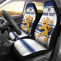 Custom Finland Hockey Car Seat Cover 2024 Go Suomi - Wonder Print Shop