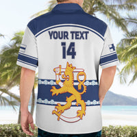 Custom Finland Hockey Hawaiian Shirt 2024 Go Suomi - Wonder Print Shop