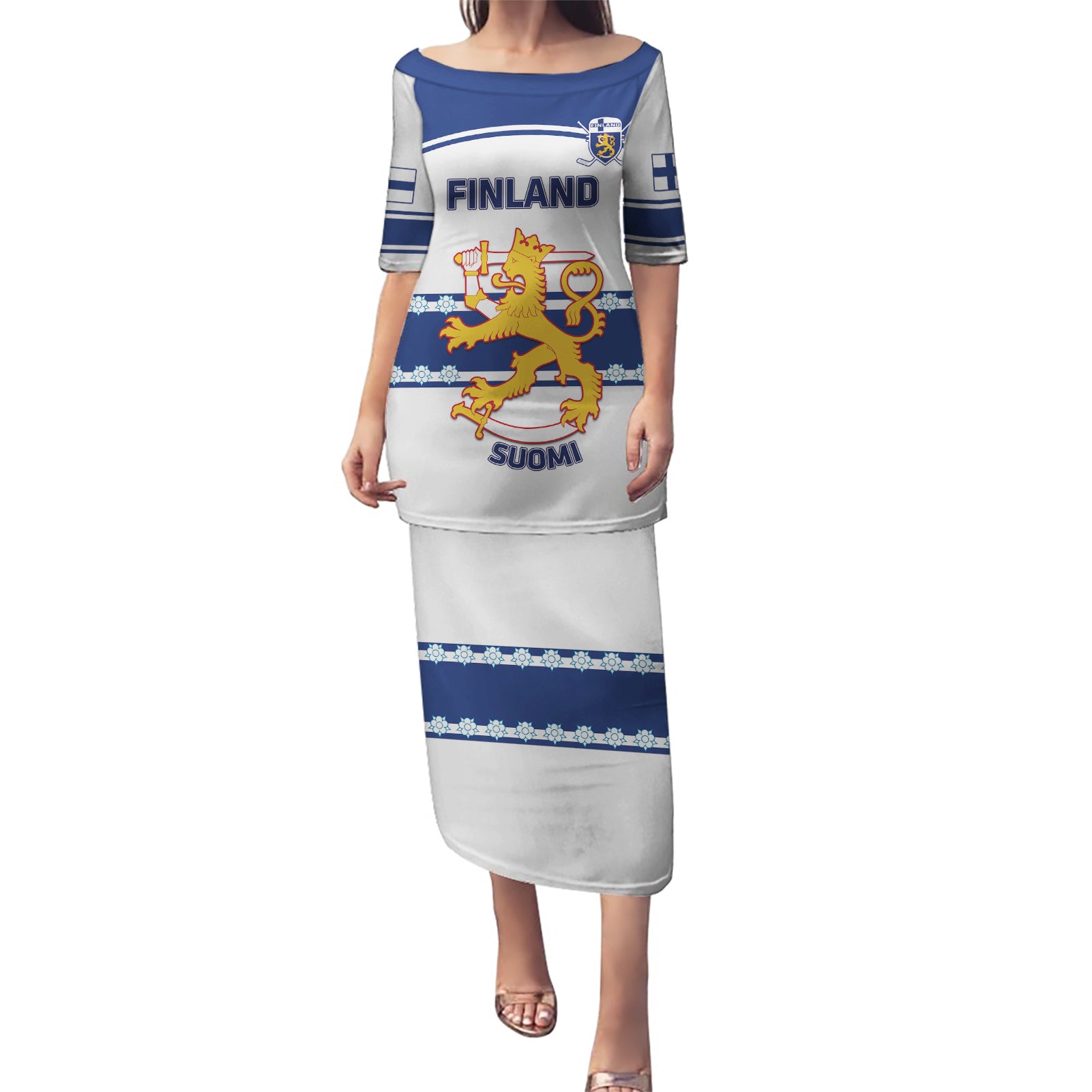 Custom Finland Hockey Puletasi 2024 Go Suomi - Wonder Print Shop