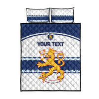 Custom Finland Hockey Quilt Bed Set 2024 Go Suomi - Wonder Print Shop