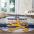 Custom Finland Hockey Round Carpet 2024 Go Suomi