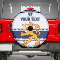 Custom Finland Hockey Spare Tire Cover 2024 Go Suomi - Wonder Print Shop