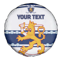Custom Finland Hockey Spare Tire Cover 2024 Go Suomi - Wonder Print Shop