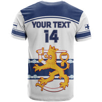 Custom Finland Hockey T Shirt 2024 Go Suomi - Wonder Print Shop