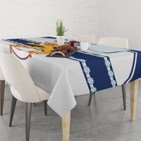 Custom Finland Hockey Tablecloth 2024 Go Suomi - Wonder Print Shop