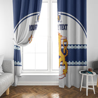 Custom Finland Hockey Window Curtain 2024 Go Suomi - Wonder Print Shop
