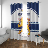 Custom Finland Hockey Window Curtain 2024 Go Suomi - Wonder Print Shop