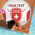 Custom Switzerland Hockey Beach Blanket 2024 Go La Nati - Wonder Print Shop