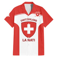 Custom Switzerland Hockey Family Matching Mermaid Dress and Hawaiian Shirt 2024 Go La Nati - Wonder Print Shop