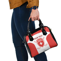 Custom Switzerland Hockey Shoulder Handbag 2024 Go La Nati