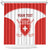 Custom Switzerland Hockey Shower Curtain 2024 Go La Nati