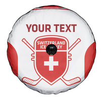 Custom Switzerland Hockey Spare Tire Cover 2024 Go La Nati - Wonder Print Shop