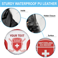 Custom Switzerland Hockey Spare Tire Cover 2024 Go La Nati - Wonder Print Shop