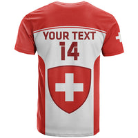 Custom Switzerland Hockey T Shirt 2024 Go La Nati - Wonder Print Shop