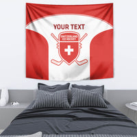 Custom Switzerland Hockey Tapestry 2024 Go La Nati - Wonder Print Shop