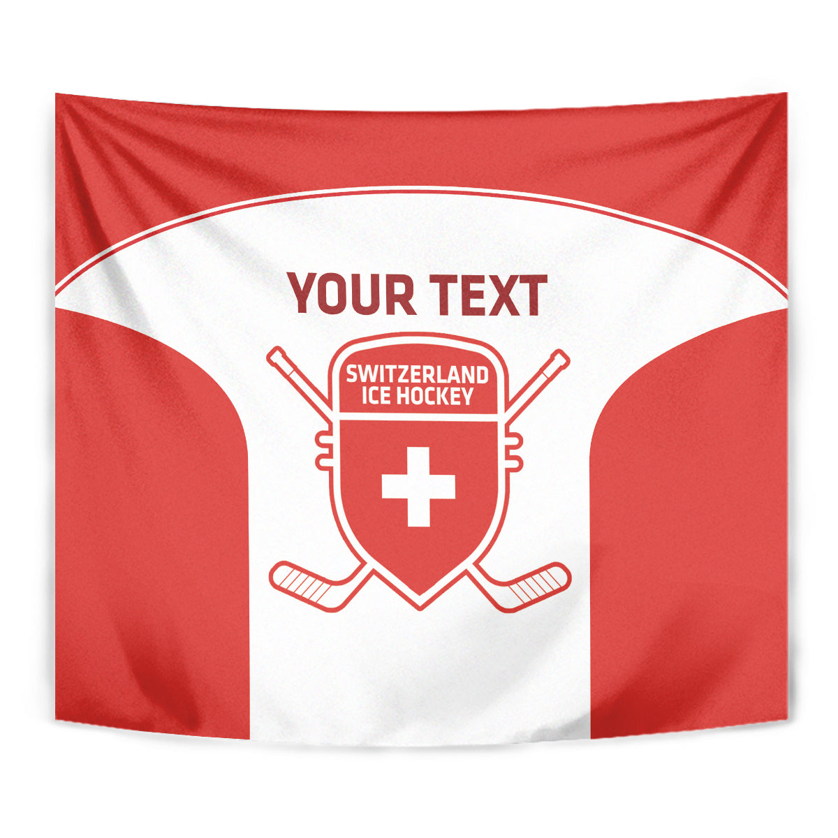 Custom Switzerland Hockey Tapestry 2024 Go La Nati - Wonder Print Shop