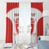 Custom Switzerland Hockey Window Curtain 2024 Go La Nati - Wonder Print Shop