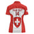 Custom Switzerland Hockey Women Polo Shirt 2024 Go La Nati - Wonder Print Shop