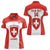 Custom Switzerland Hockey Women Polo Shirt 2024 Go La Nati - Wonder Print Shop