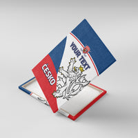 Custom Czech Republic Hockey Canvas Wall Art 2024 Go Czechia - Wonder Print Shop