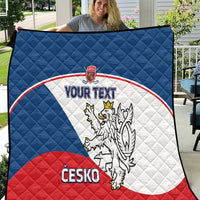 Custom Czech Republic Hockey Quilt 2024 Go Czechia - Wonder Print Shop
