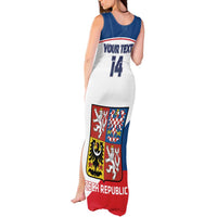 Custom Czech Republic Hockey Tank Maxi Dress 2024 Go Czechia - Wonder Print Shop