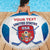Custom United States Hockey Beach Blanket 2024 Go USA - Wonder Print Shop