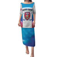 Custom United States Hockey Puletasi 2024 Go USA - Wonder Print Shop