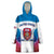 Custom United States Hockey Wearable Blanket Hoodie 2024 Go USA - Wonder Print Shop