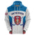Custom United States Hockey Zip Hoodie 2024 Go USA - Wonder Print Shop