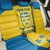 Custom Sweden Hockey Back Car Seat Cover 2024 Go Swedish