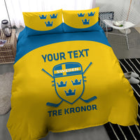 Custom Sweden Hockey Bedding Set 2024 Go Swedish - Wonder Print Shop