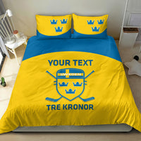 Custom Sweden Hockey Bedding Set 2024 Go Swedish - Wonder Print Shop