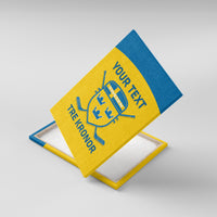 Custom Sweden Hockey Canvas Wall Art 2024 Go Swedish - Wonder Print Shop