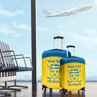 Custom Sweden Hockey Luggage Cover 2024 Go Swedish - Wonder Print Shop
