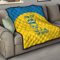 Custom Sweden Hockey Quilt 2024 Go Swedish - Wonder Print Shop